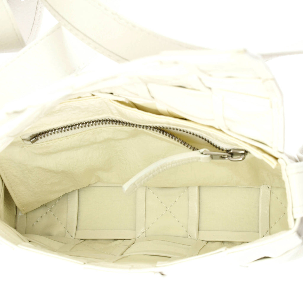 Cassette Crossbody Bag Maxi Intrecciato Leather Small