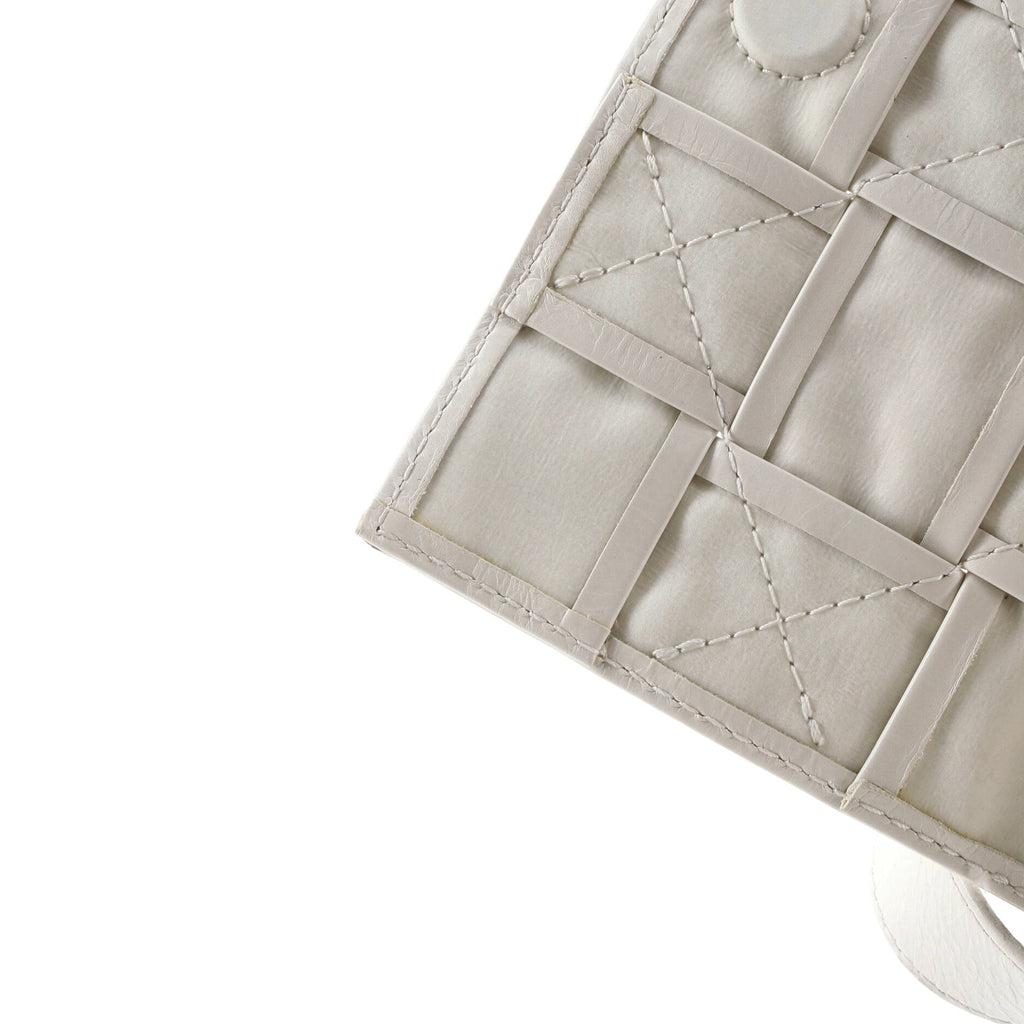 Cassette Crossbody Bag Maxi Intrecciato Leather Small