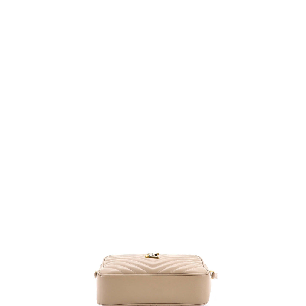 Lou Camera Bag Matelasse Chevron Leather Small