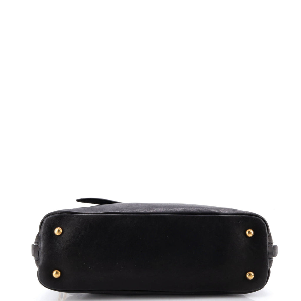 Aventure Top Handle Bag Leather Regular