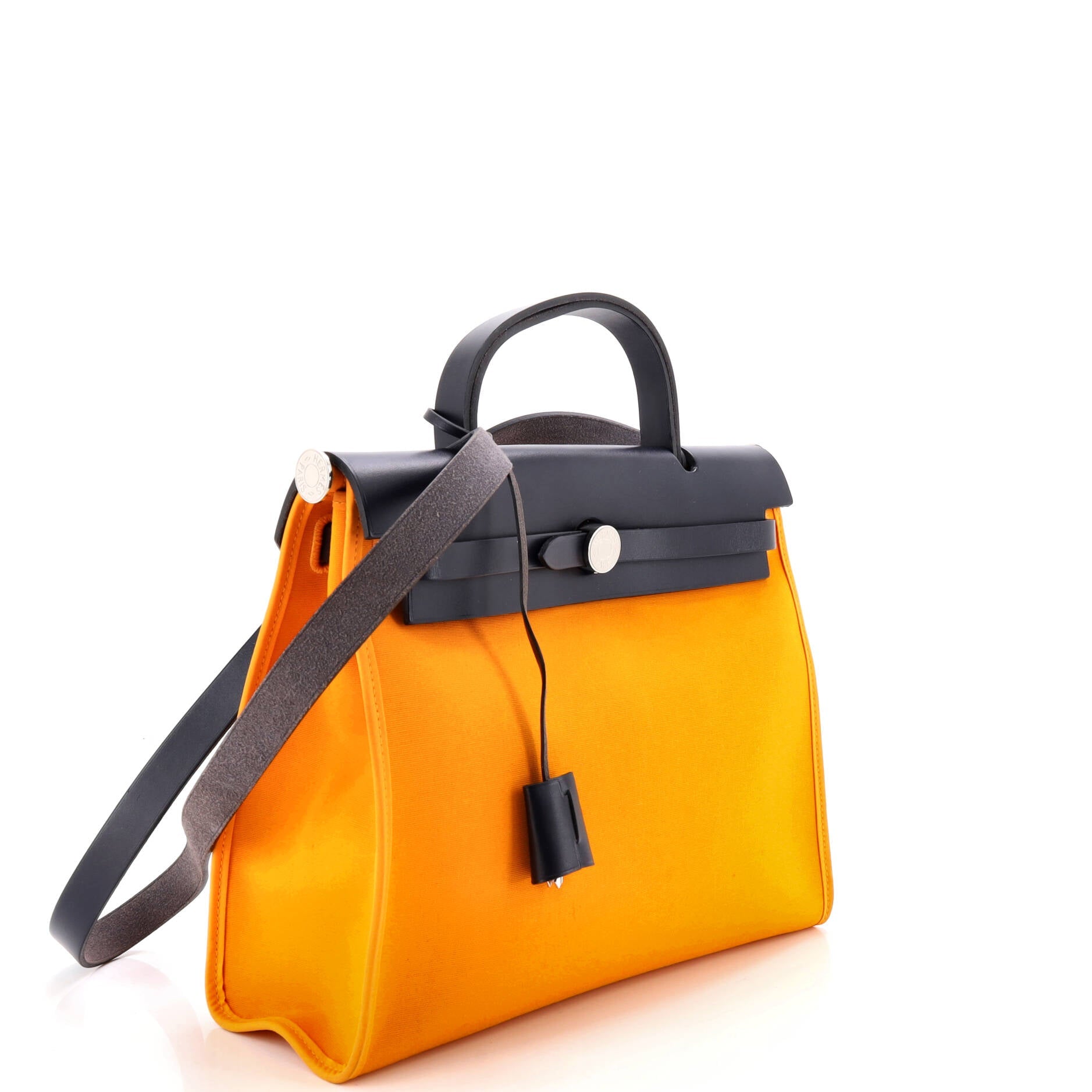 Herbag Zip Leather and Toile 31