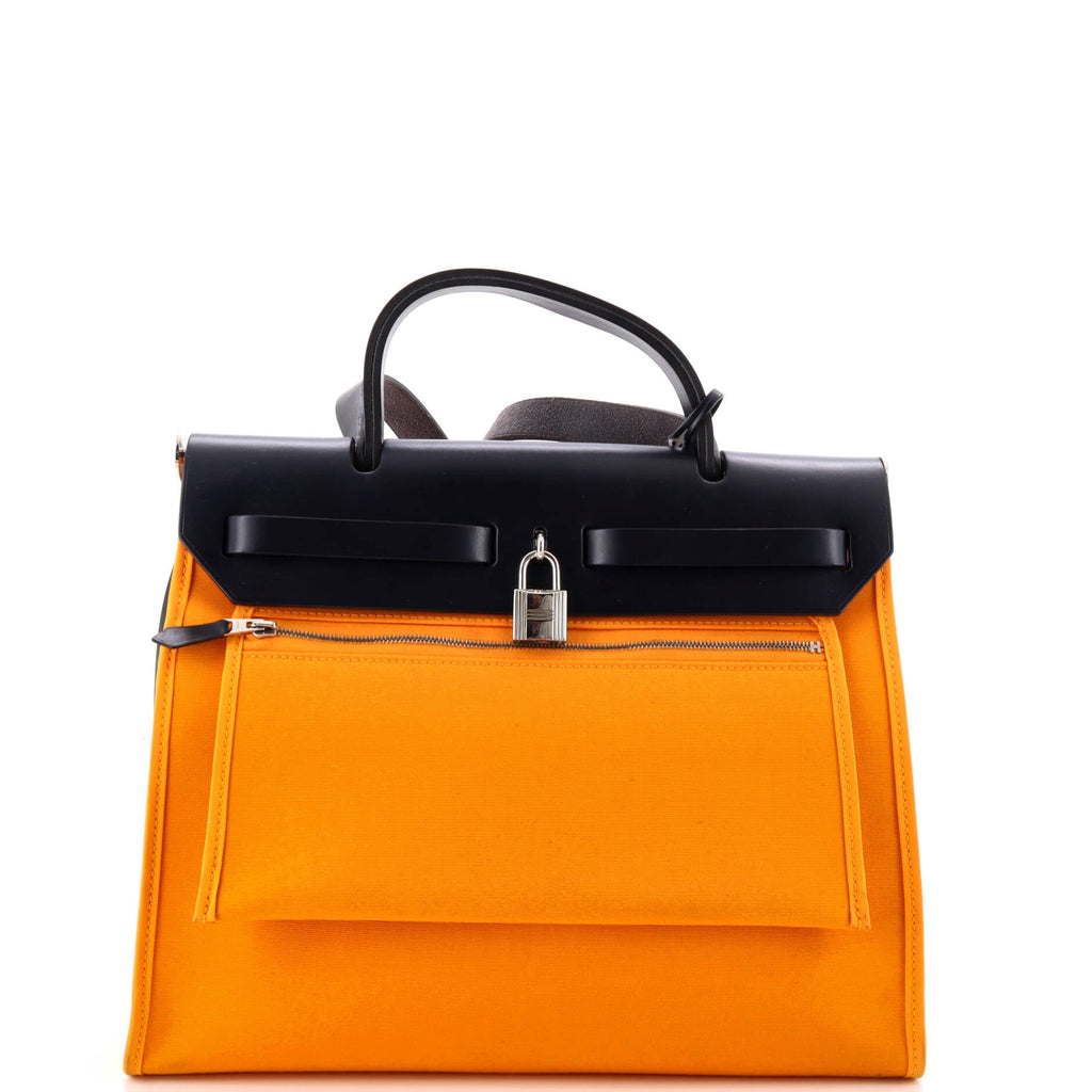 Herbag Zip Leather and Toile 31