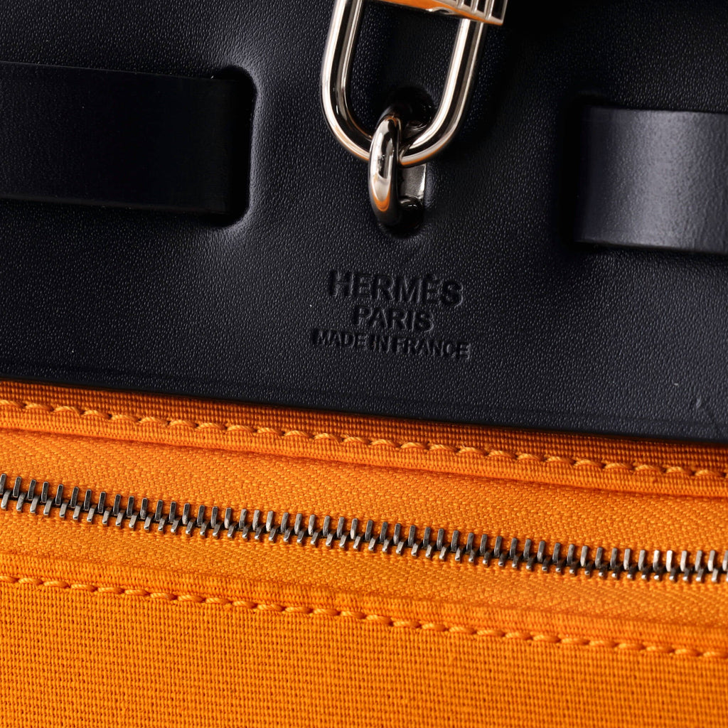 Herbag Zip Leather and Toile 31