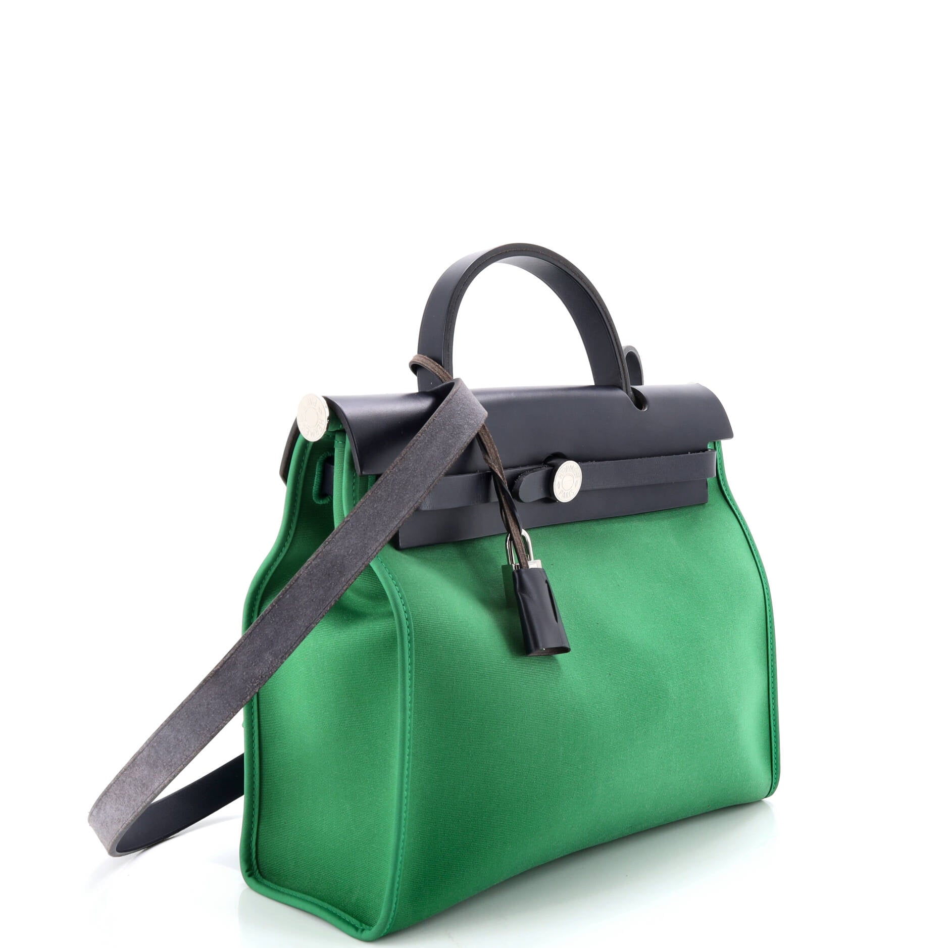 Herbag Zip Leather and Toile 31