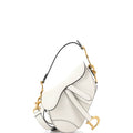 Saddle Handbag with Strap Leather Mini