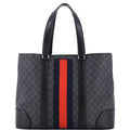 Web Open Tote GG Coated Canvas Large