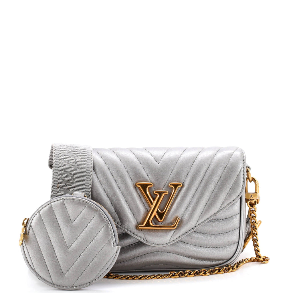 New Wave Multi Pochette Quilted Leather