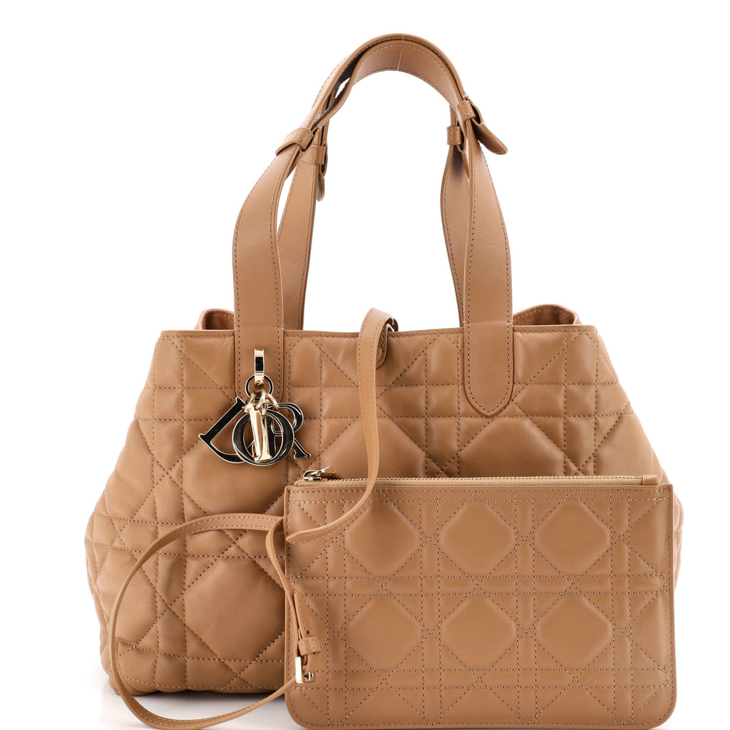 Toujours Tote Bag Macrocannage Quilt Calfskin Medium