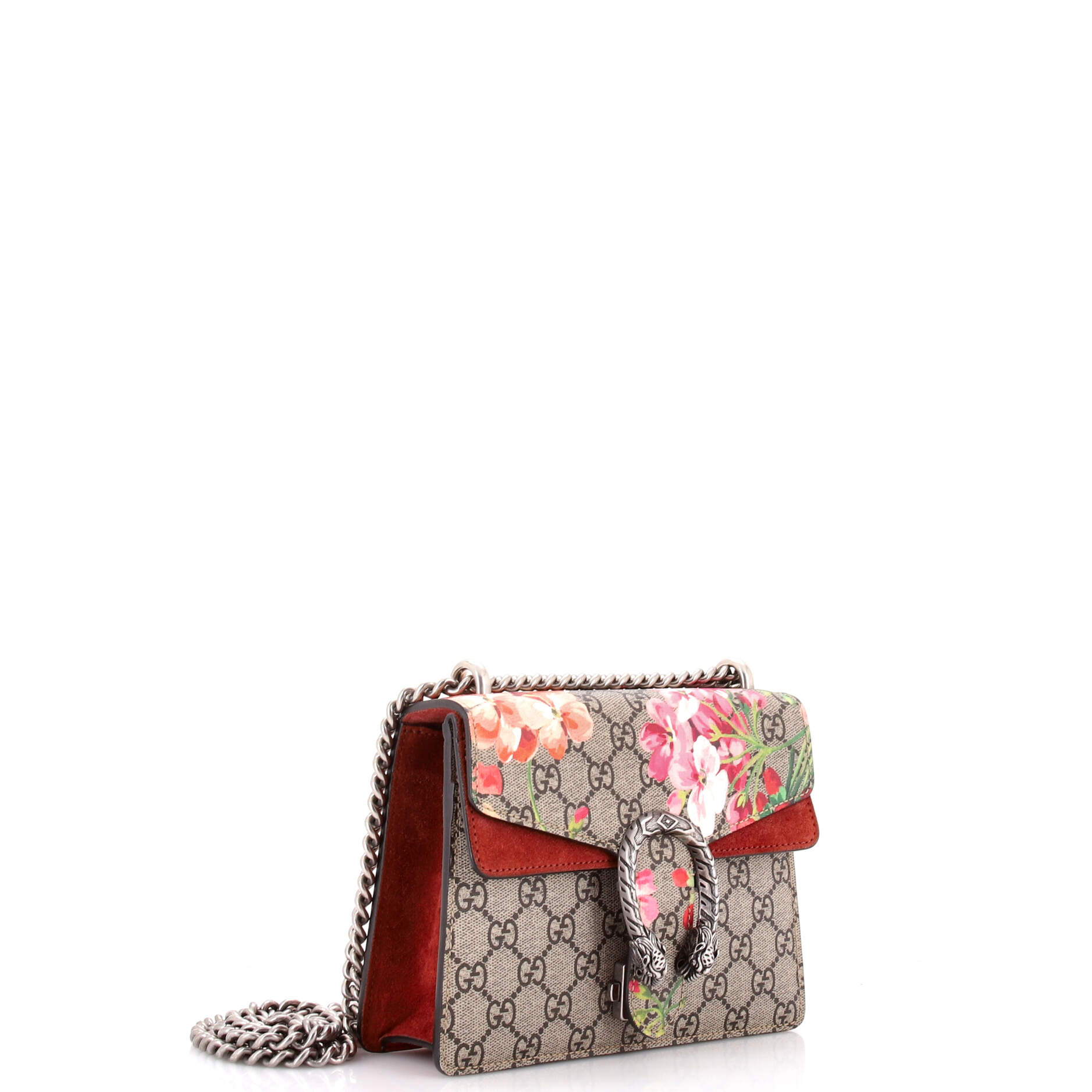Dionysus Bag Blooms Print GG Coated Canvas Mini