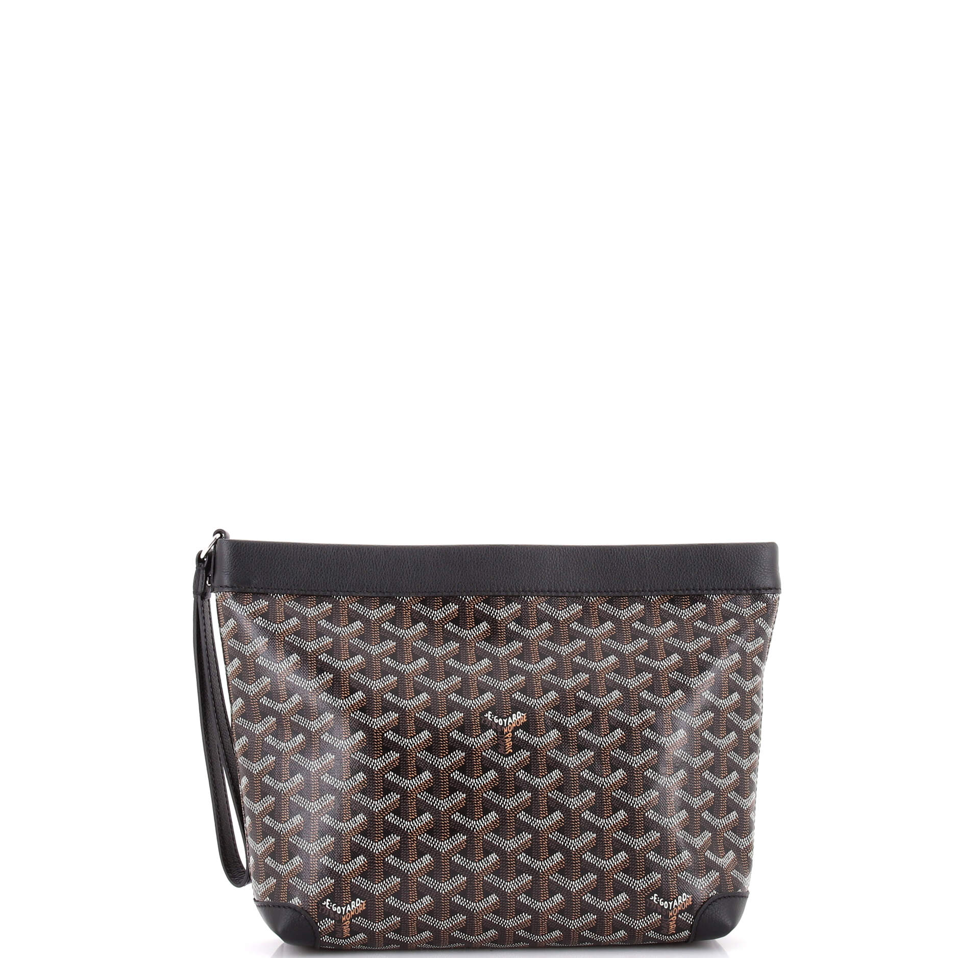 Goyardine Conti Pouch Coated Canvas