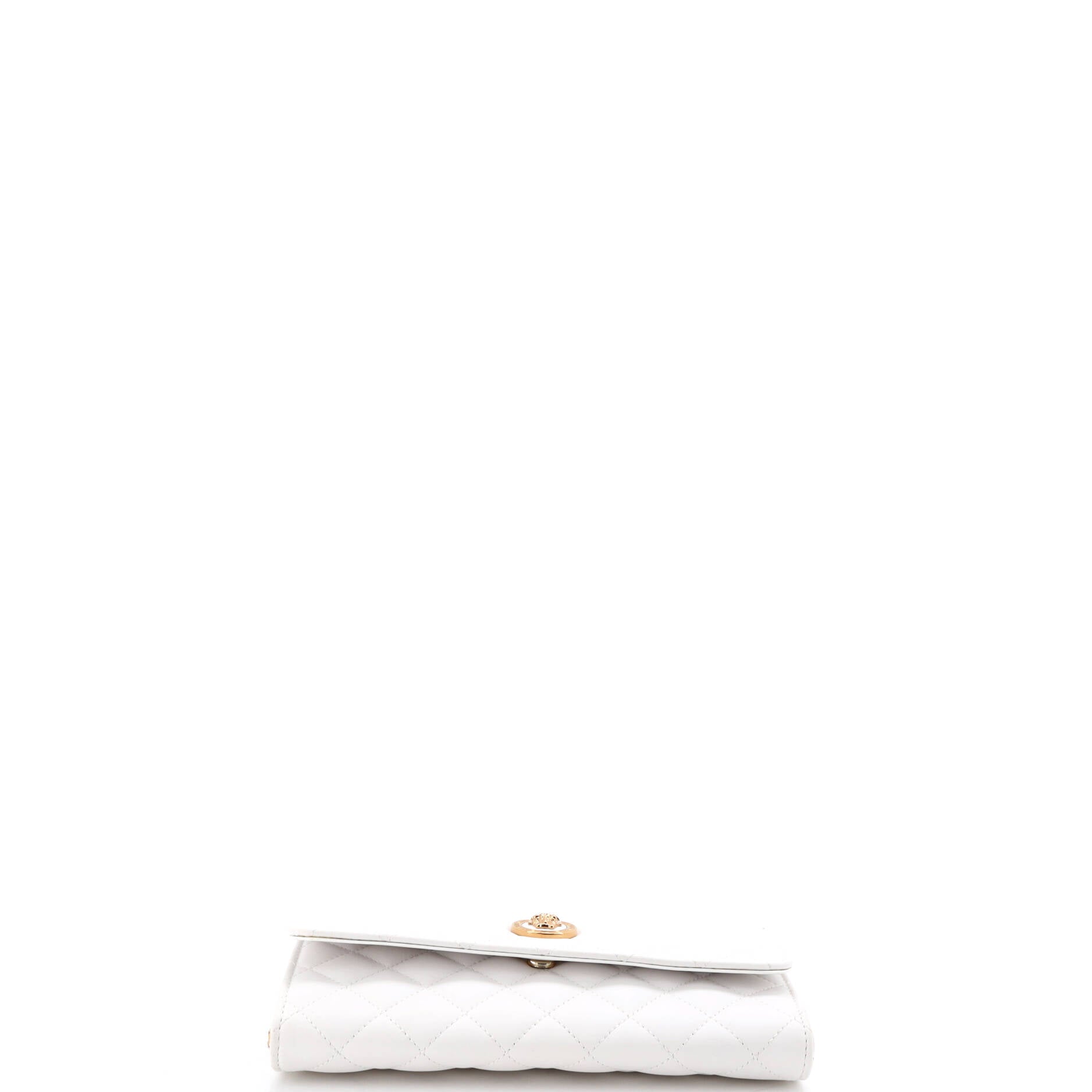 Icon Wallet on Chain Quilted Leather