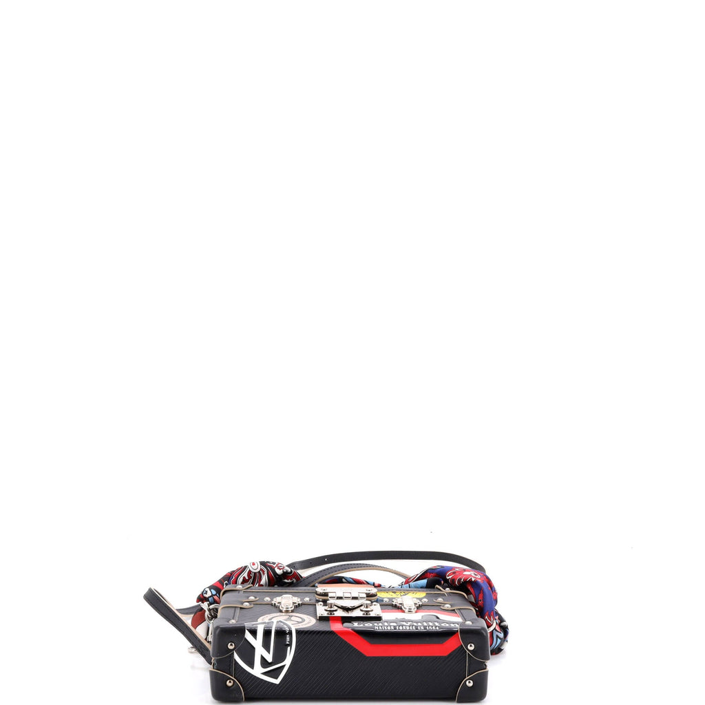 Petite Malle Handbag Limited Edition World Tour Epi Leather
