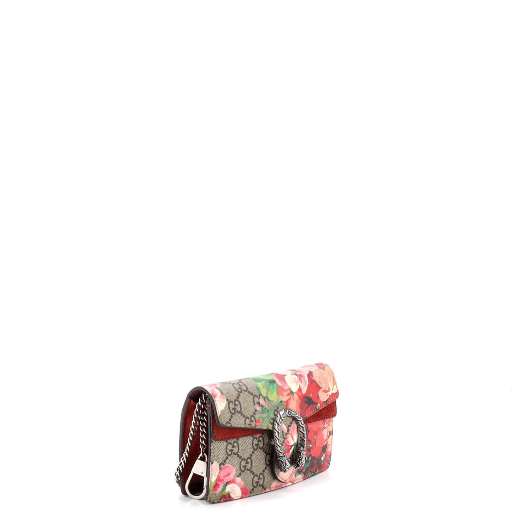 Dionysus Bag Blooms Print GG Coated Canvas Super Mini