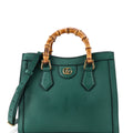 Diana NM Bamboo Handle Tote Leather Small