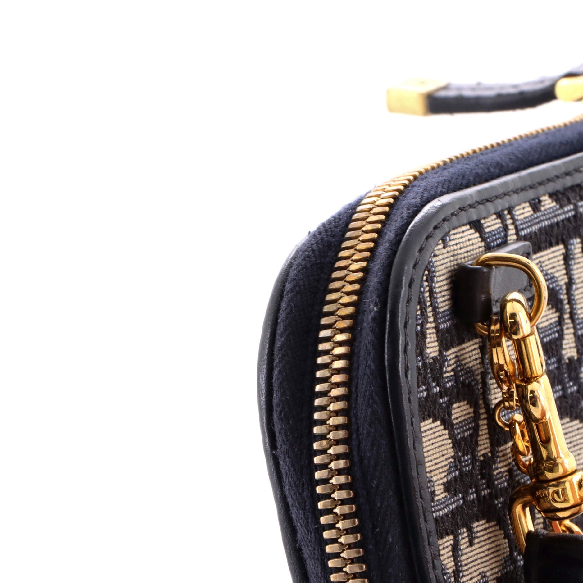 30 Montaigne Phone Holder on Chain Oblique Canvas