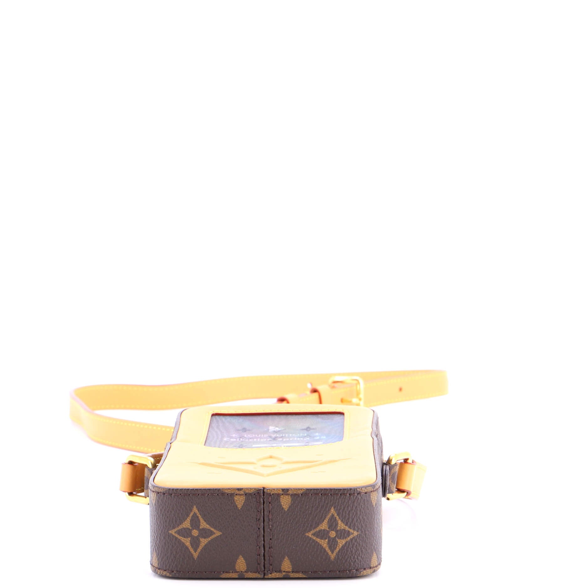 Music Player Wearable Wallet Monogram Canvas and Leather