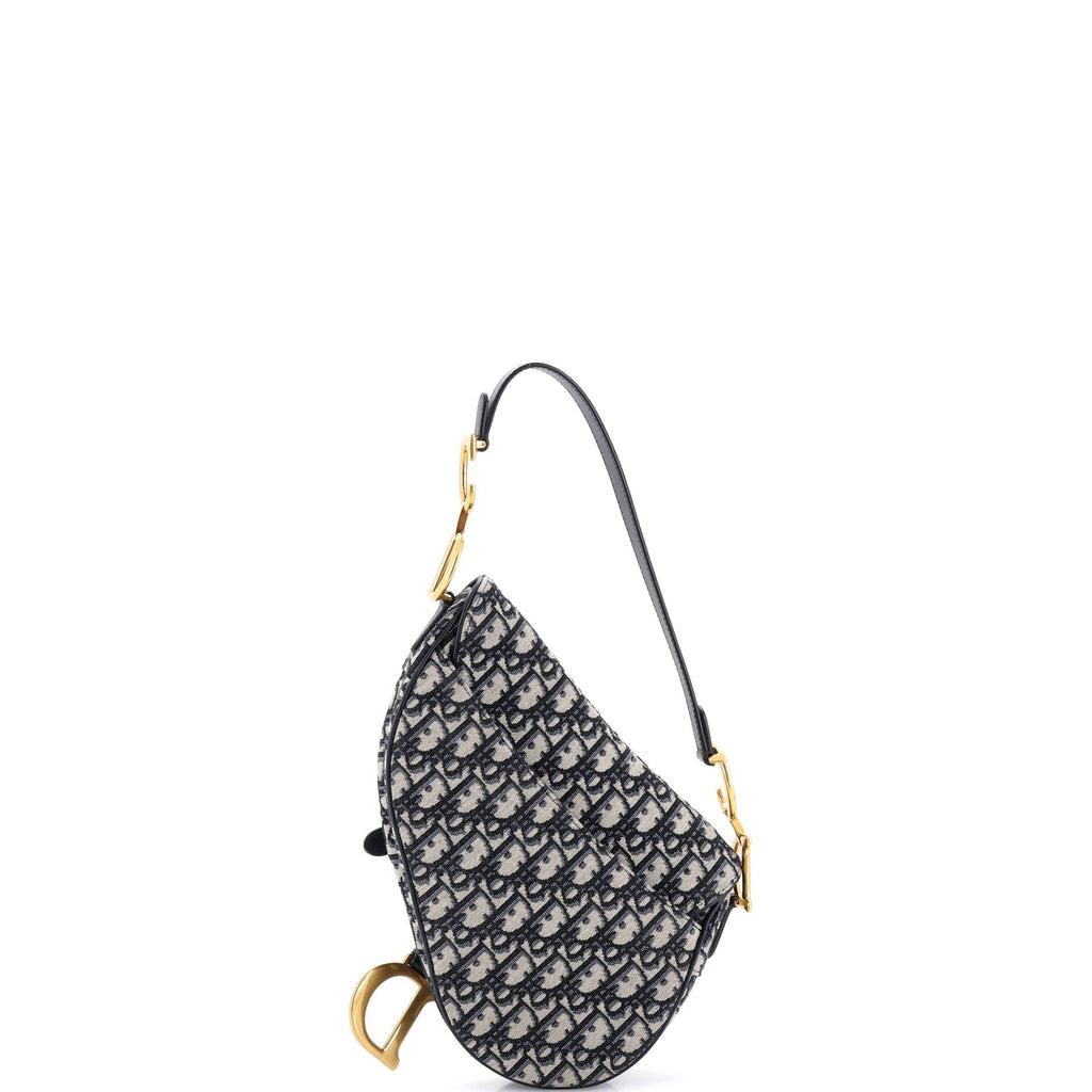 Saddle Handbag Oblique Canvas Medium