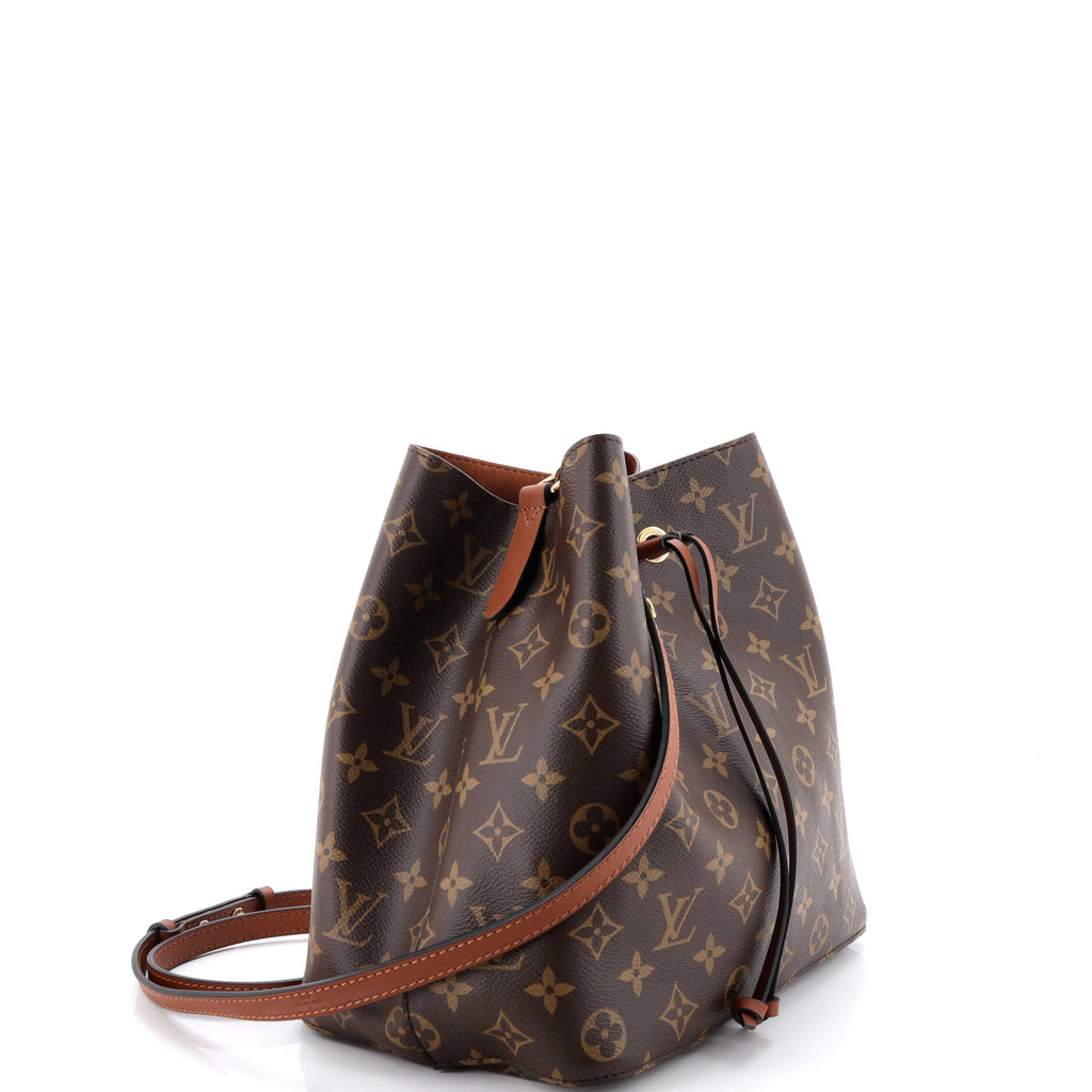NeoNoe Handbag Monogram Canvas with Leather MM