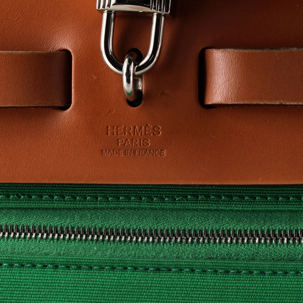 Herbag Zip Berline Vache Canvas and Leather 31