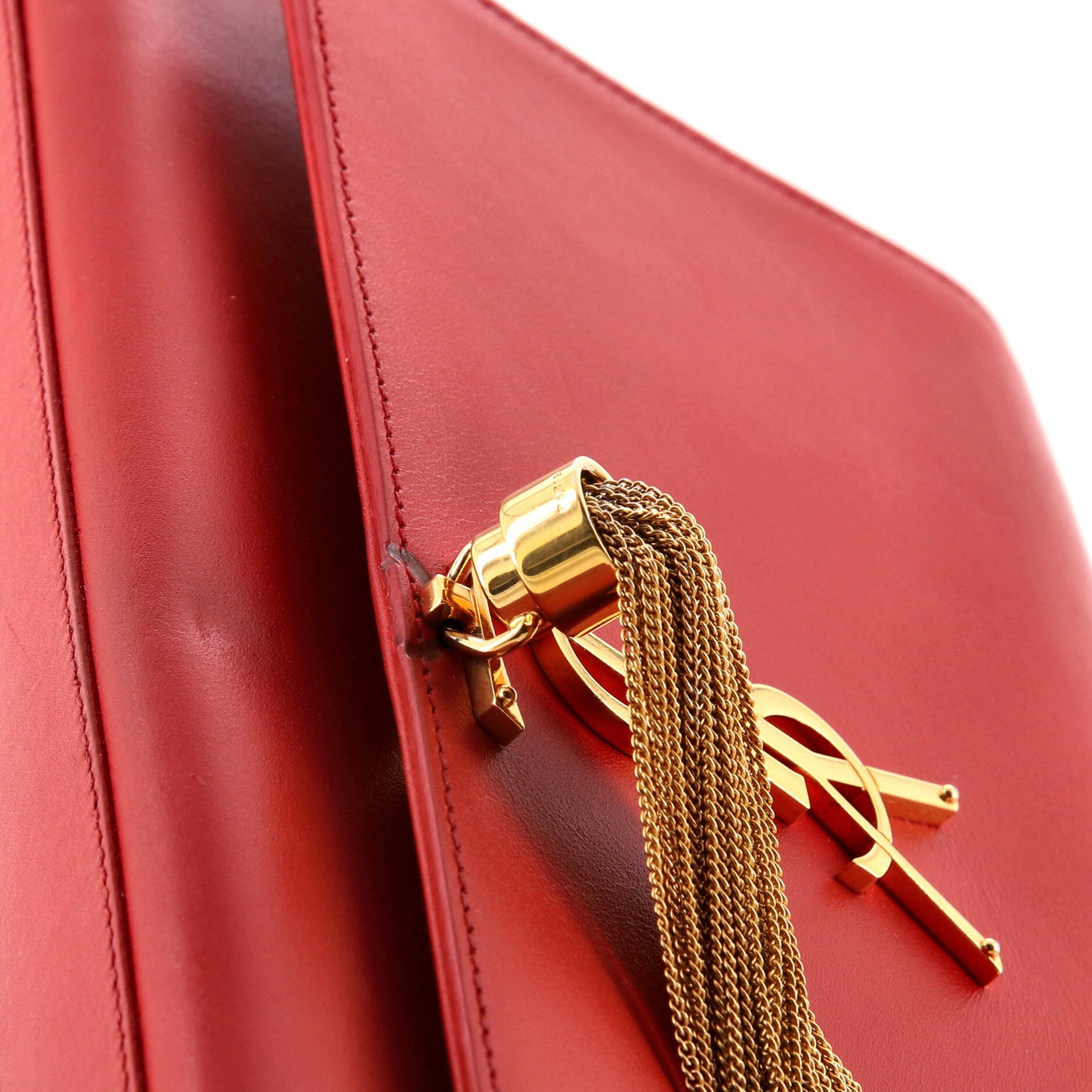 Classic Monogram Tassel Crossbody Bag Leather Medium