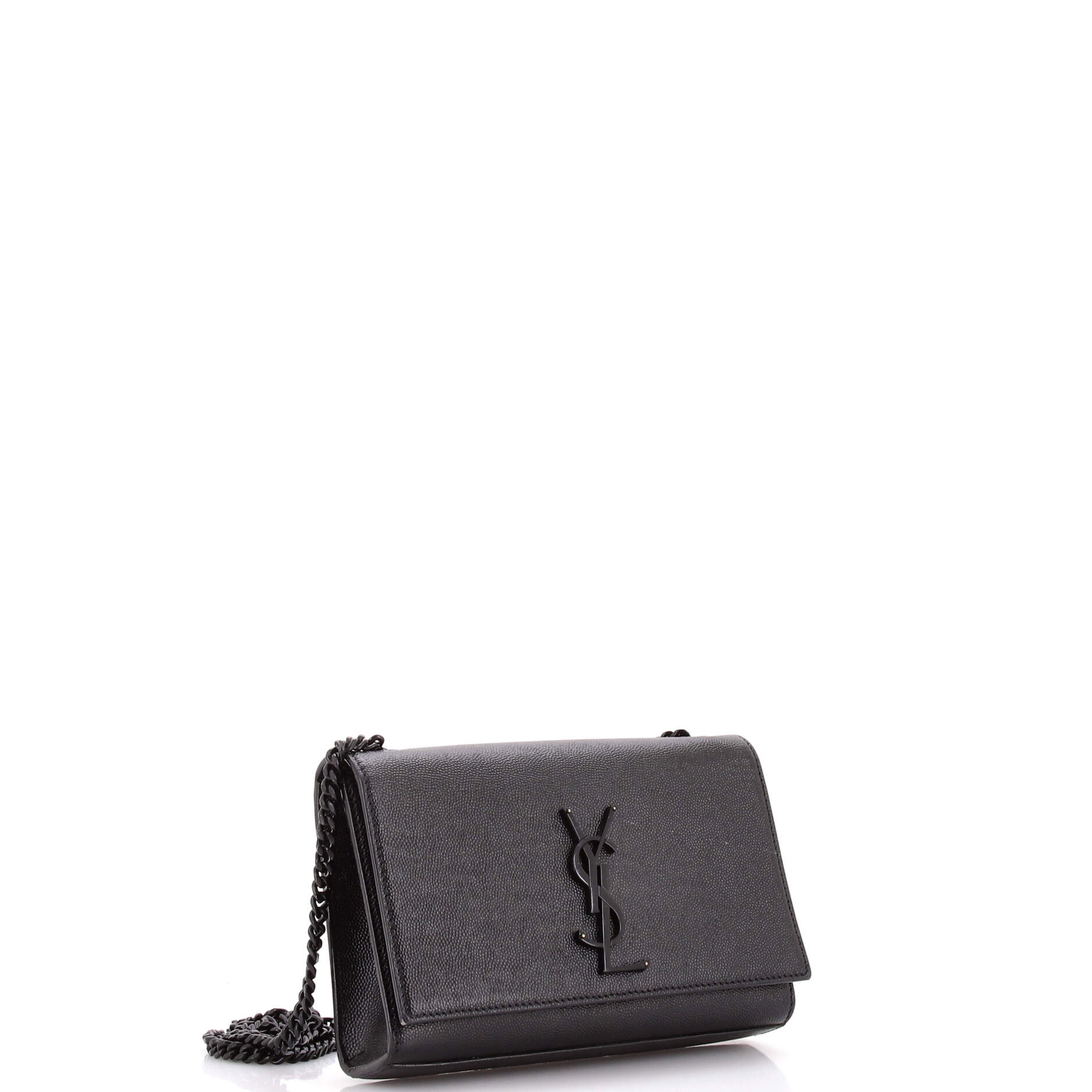 Classic Monogram Crossbody Bag Grainy Leather Small