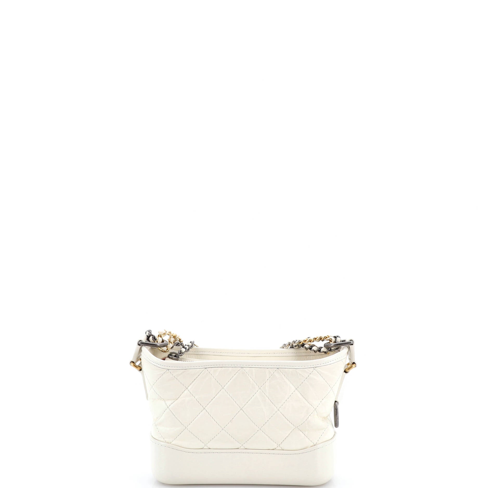 Gabrielle Hobo Quilted Aged Calfskin Small