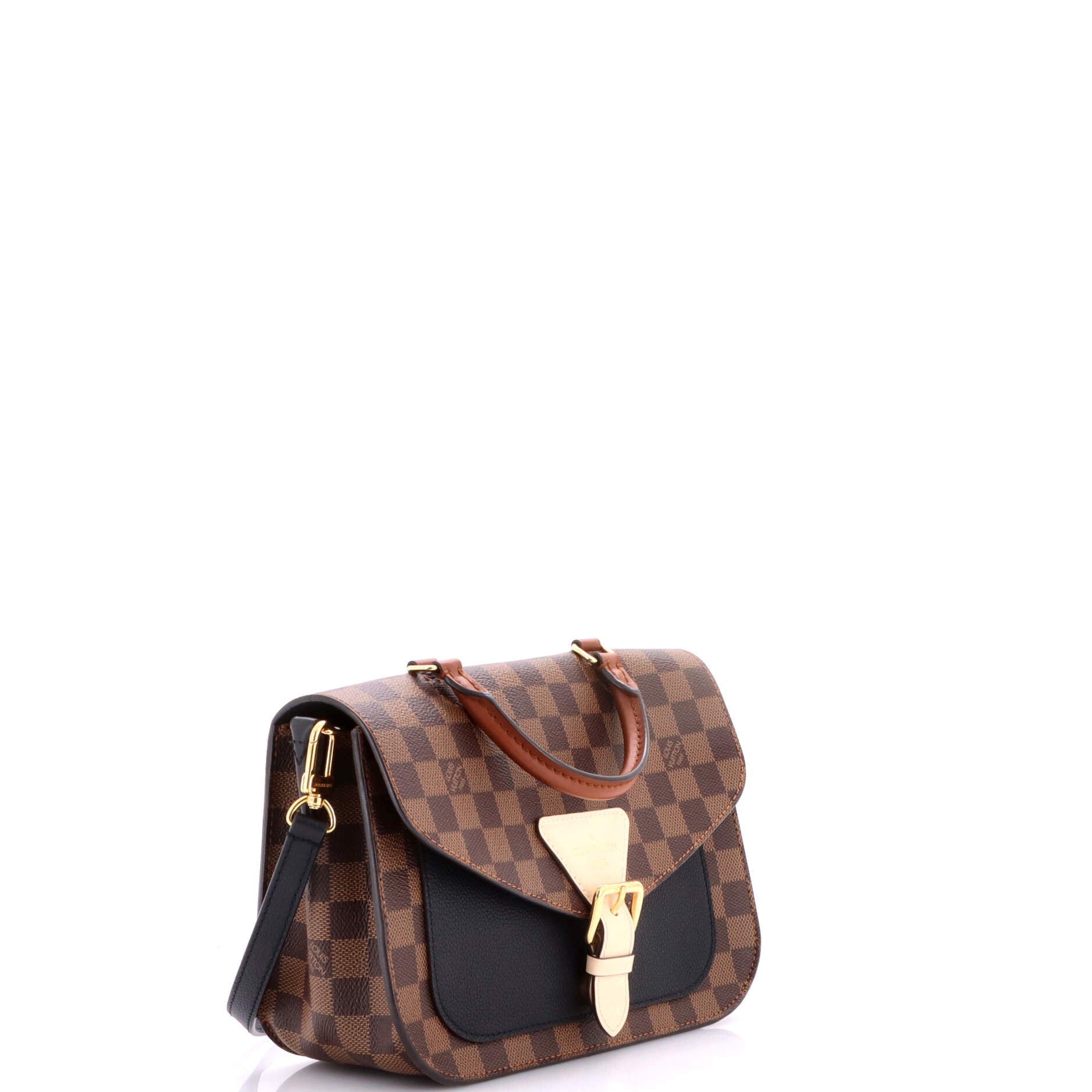 Beaumarchais Handbag Damier with Leather