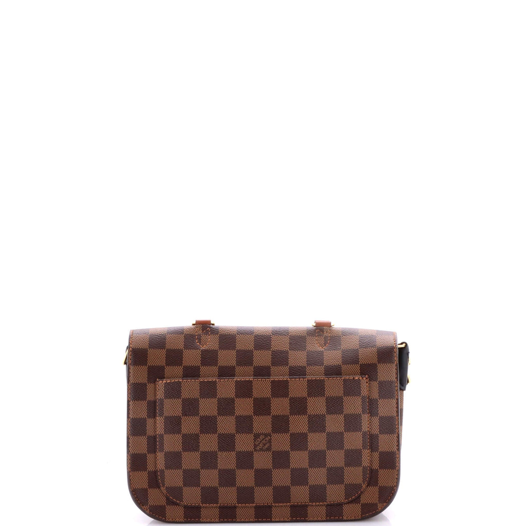 Beaumarchais Handbag Damier with Leather