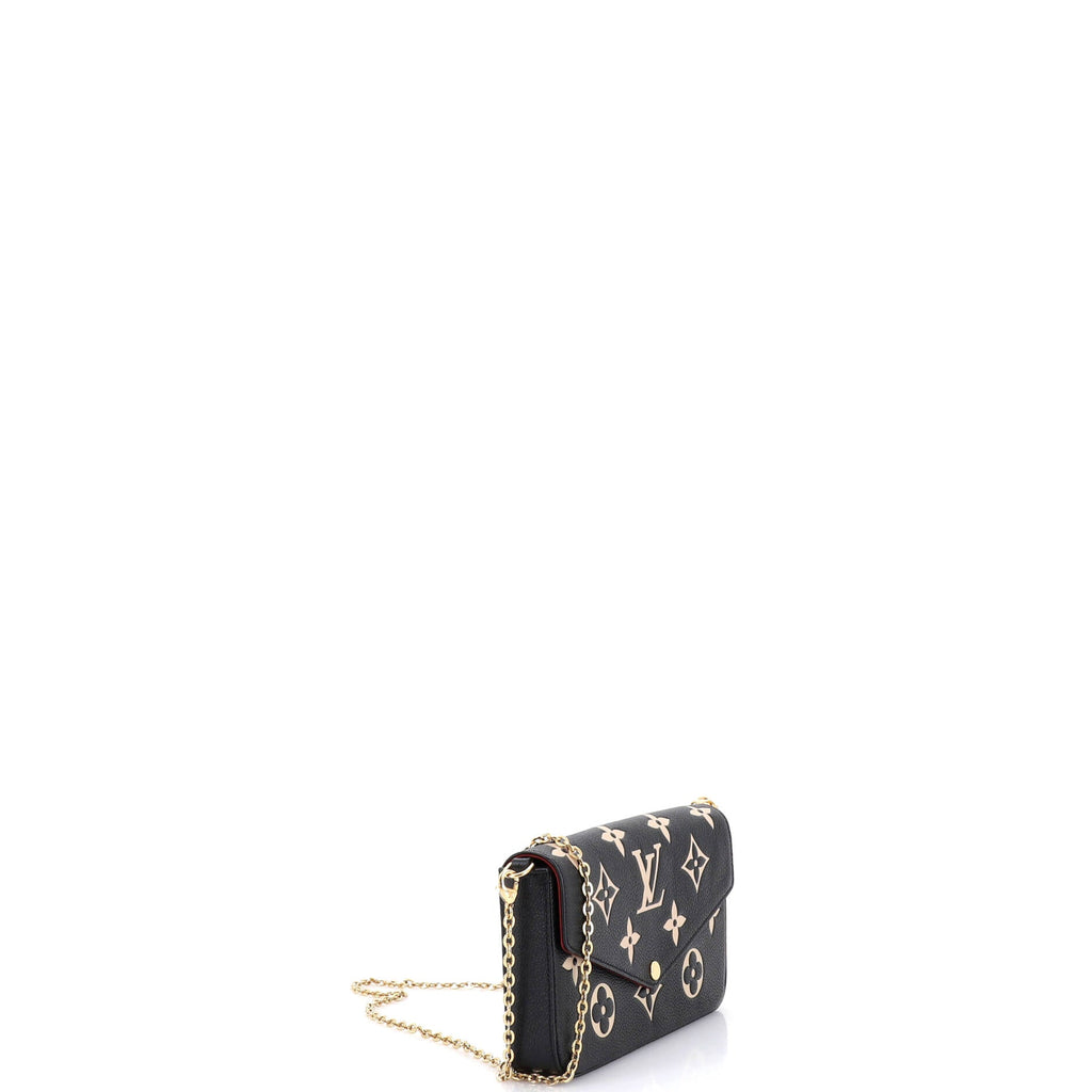 Felicie Pochette Bicolor Monogram Empreinte Giant