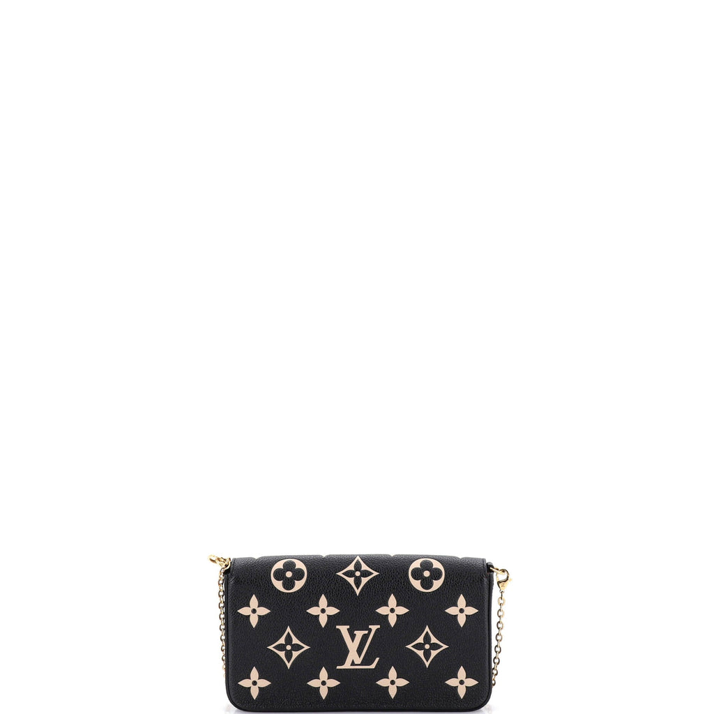 Felicie Pochette Bicolor Monogram Empreinte Giant