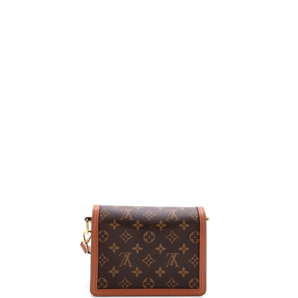 Dauphine Shoulder Bag Reverse Monogram Canvas Mini