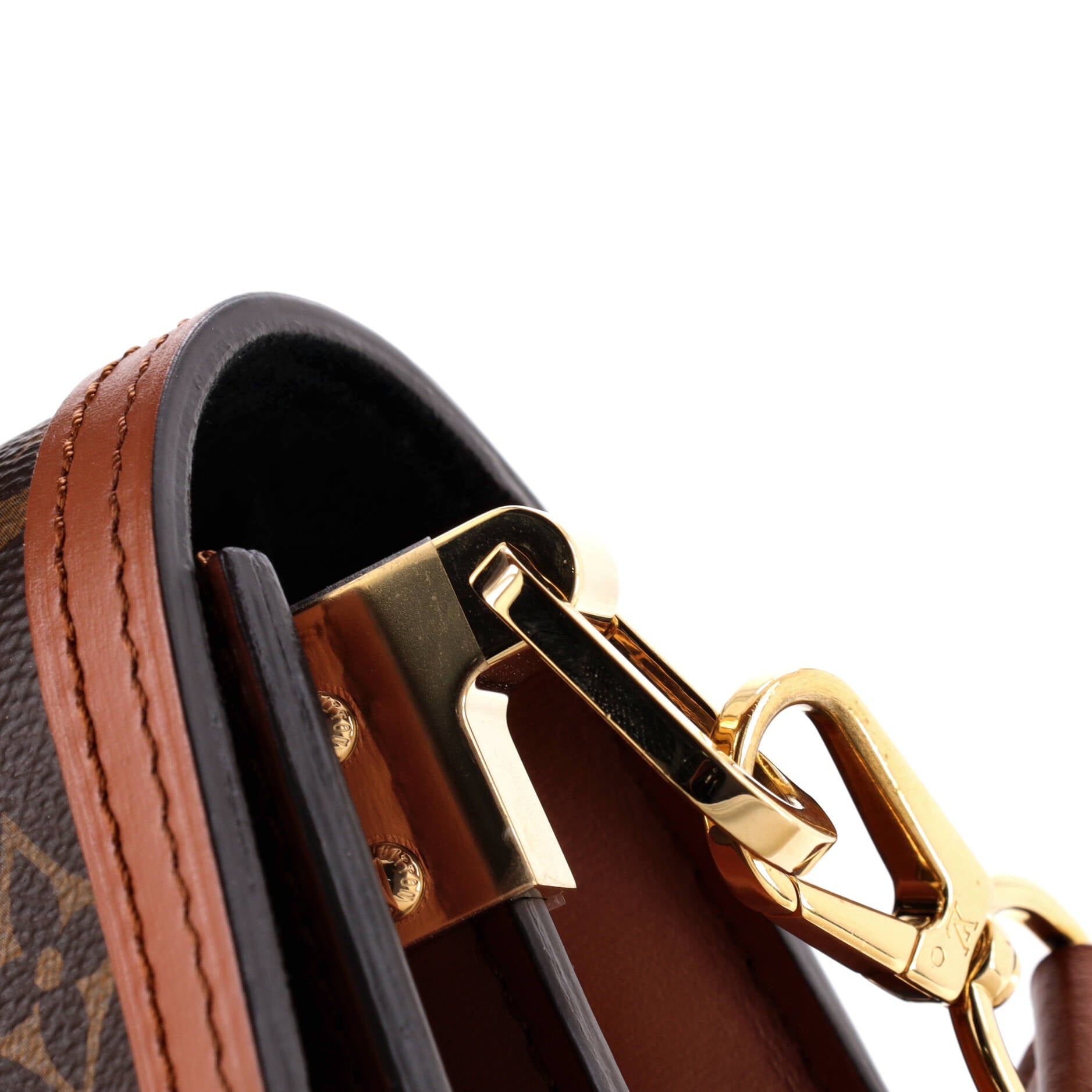 Dauphine Shoulder Bag Reverse Monogram Canvas Mini