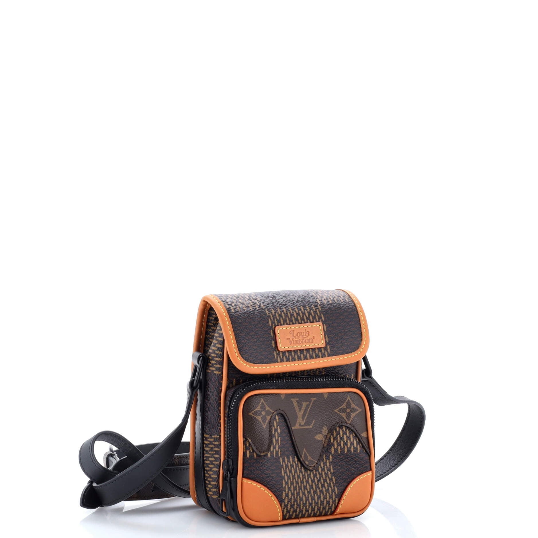 Nigo Amazone Messenger Bag Limited Edition Giant Damier and Monogram Canvas Nano
