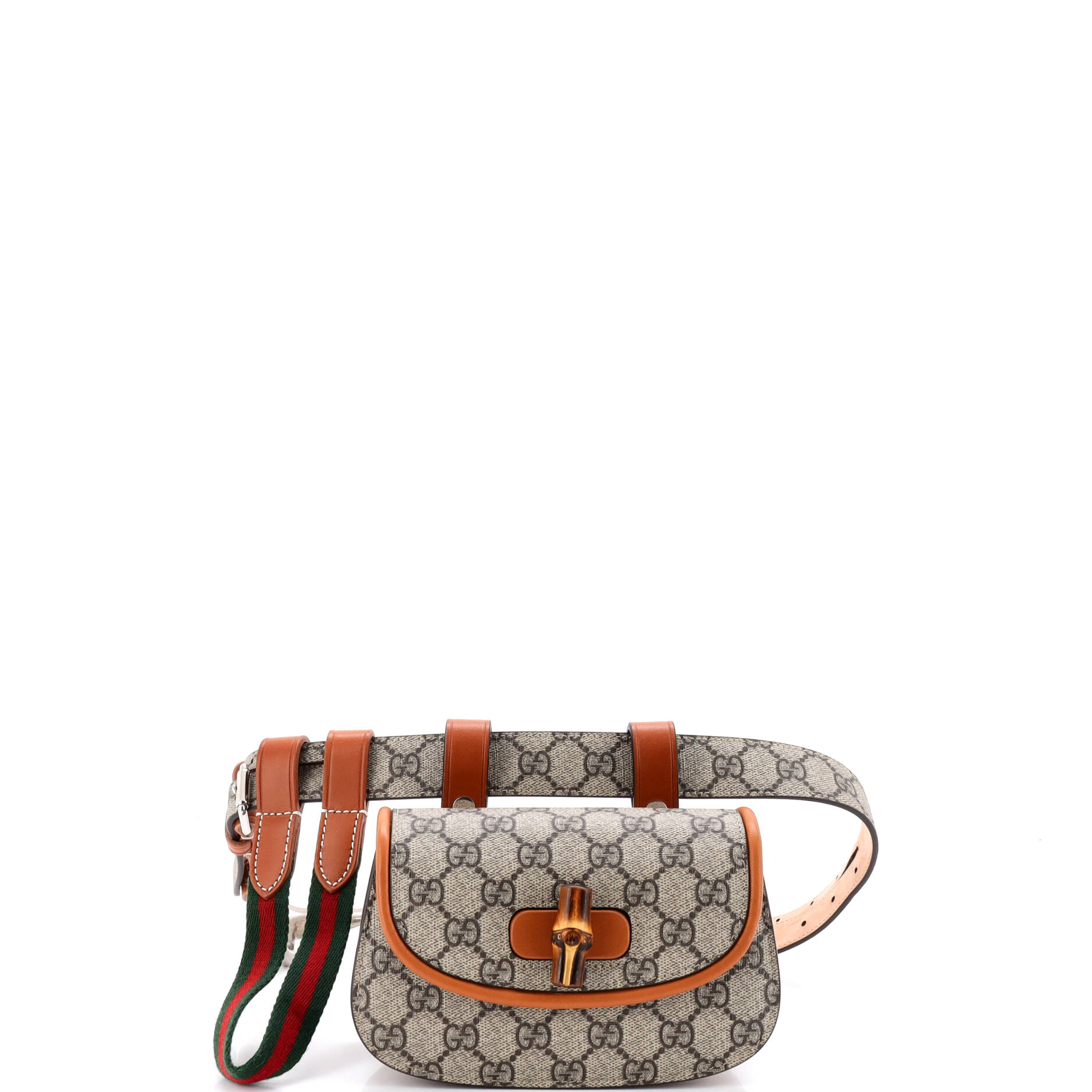 Bamboo 1947 Belt Bag GG Coated Canvas Mini