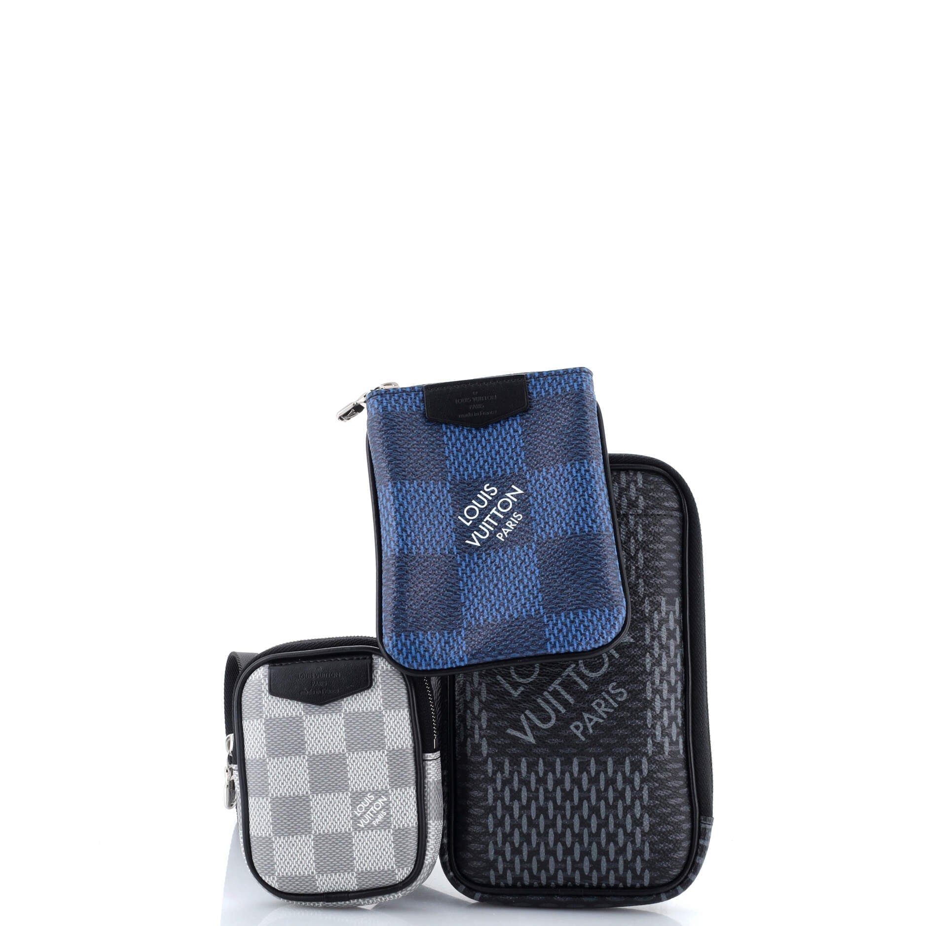 Modular Pouch Limited Edition Damier Graphite 3D