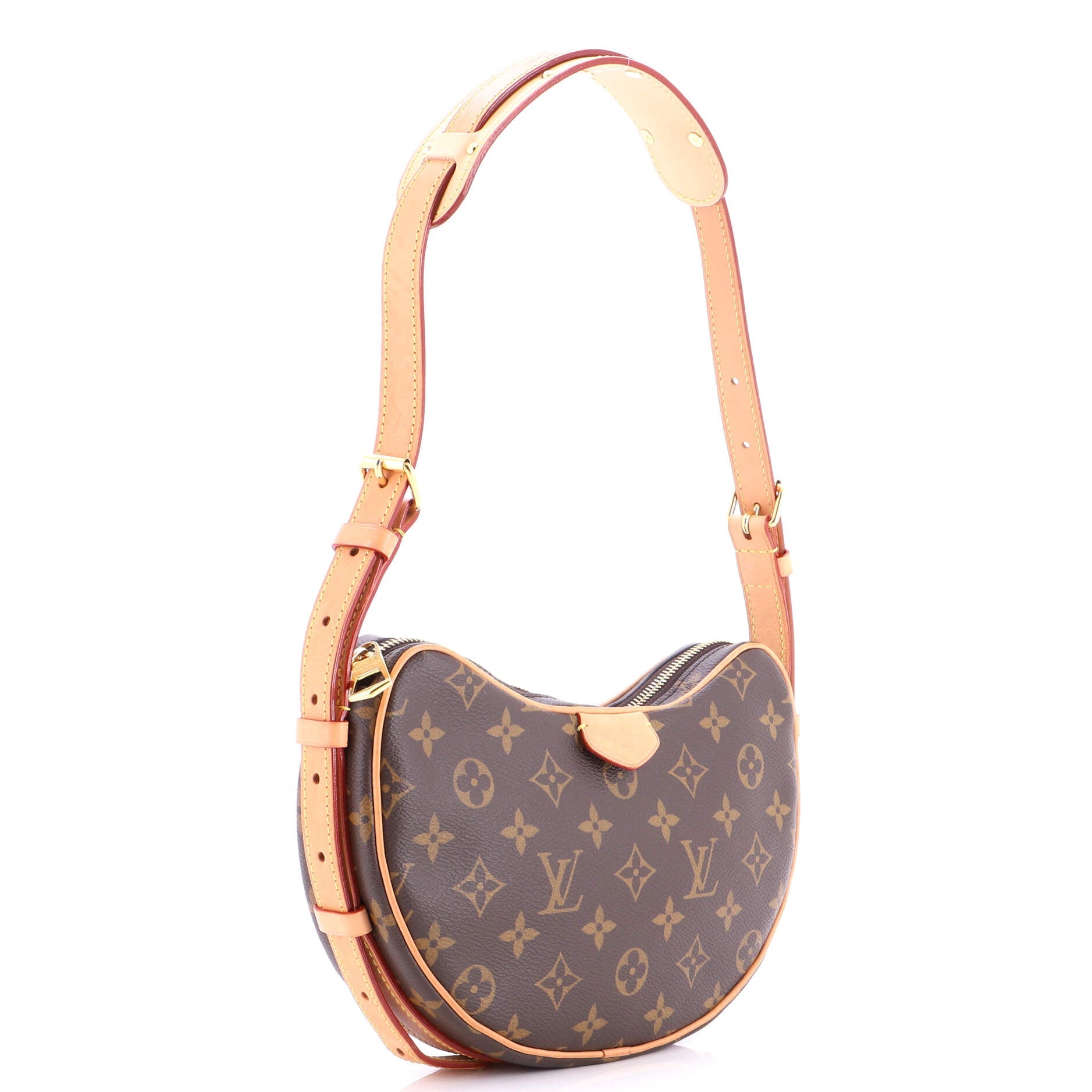 Croissant NM Handbag Monogram Canvas MM