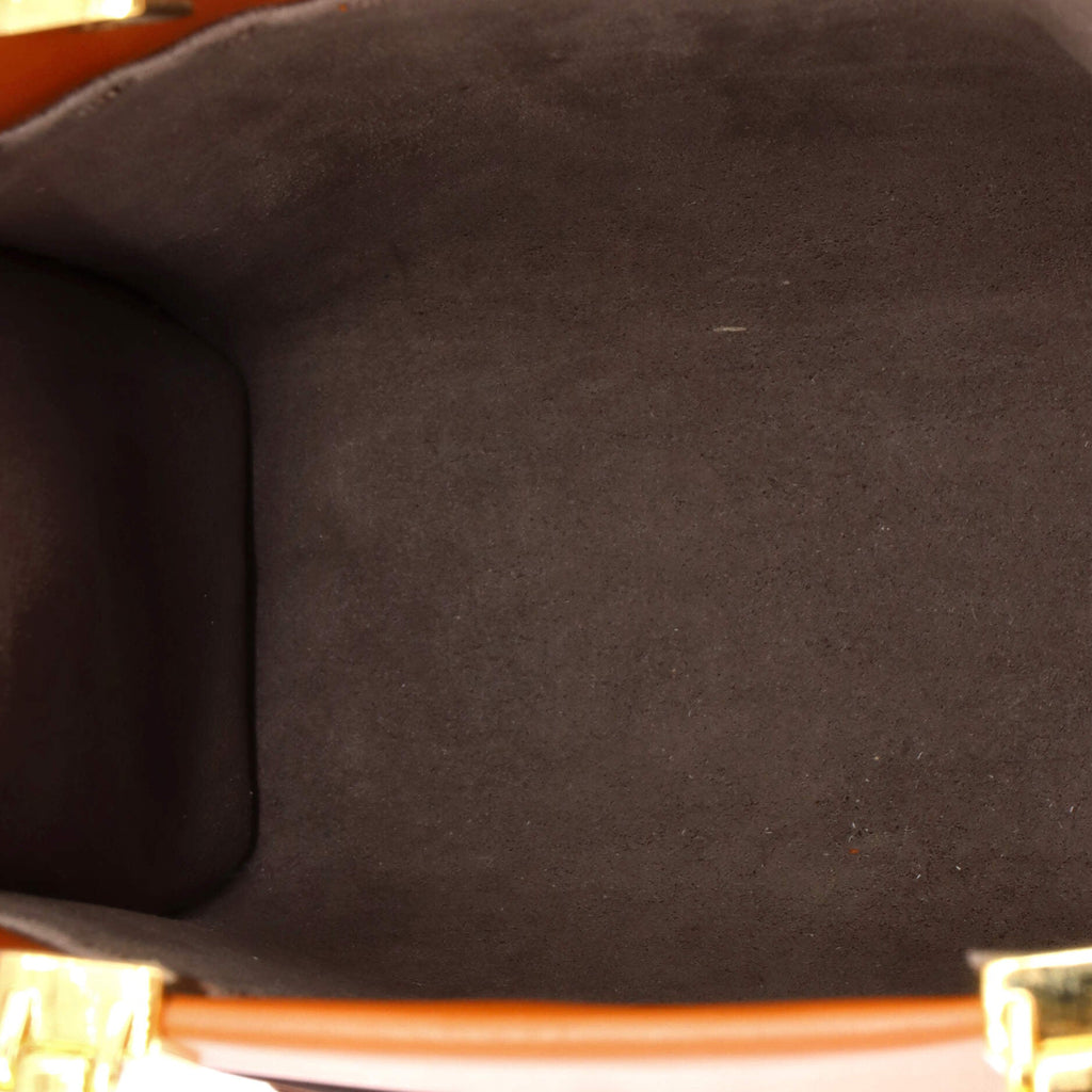 Sunshine Shopper Tote Leather Mini