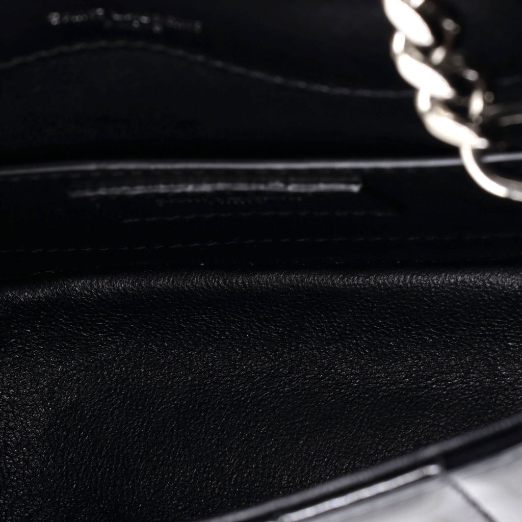 Vicky Crossbody Bag Vertical Quilted Patent Small
