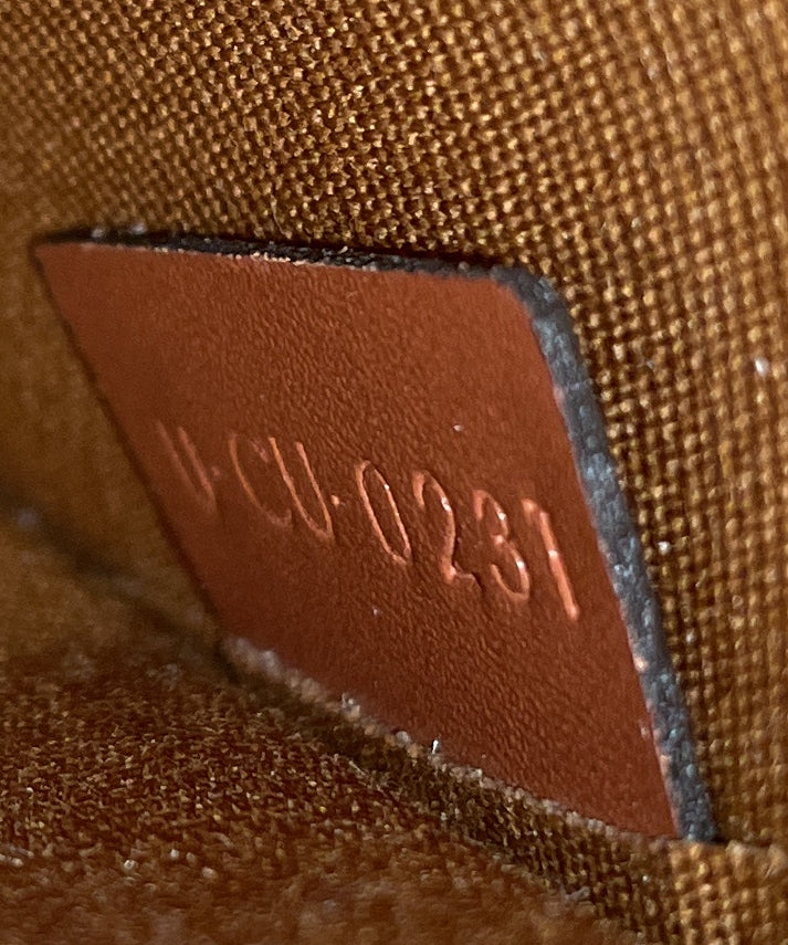 Folco Bag Triomphe Coated Canvas Medium