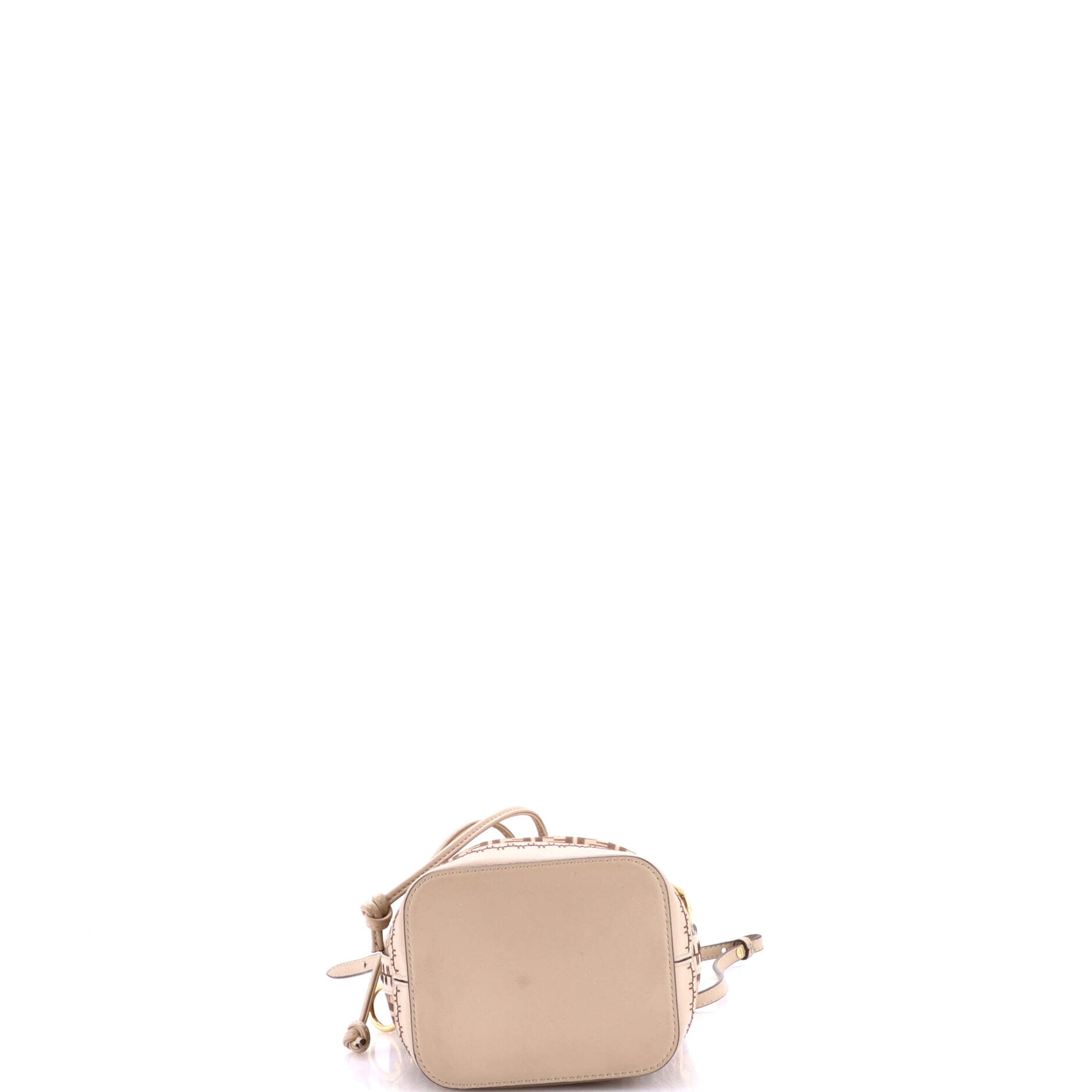 Mon Tresor Bucket Bag Zucca Suede Mini