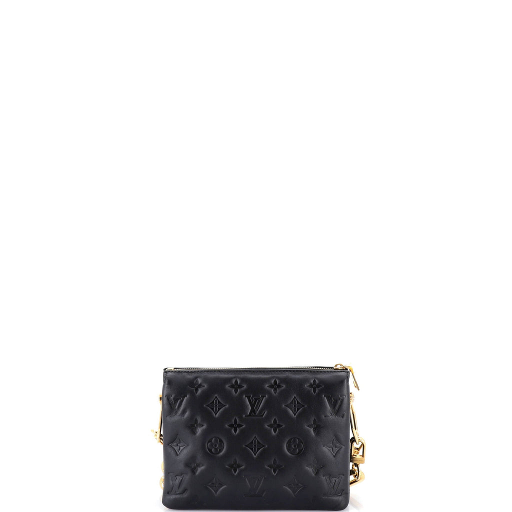 Coussin Bag Monogram Embossed Lambskin BB