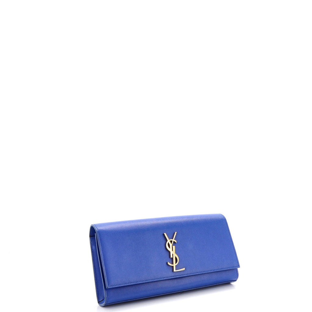 Classic Monogram Clutch Leather Long