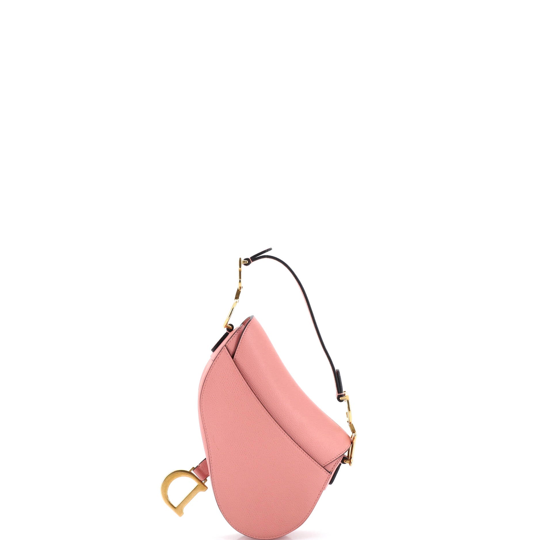 Saddle Handbag Leather Mini