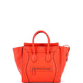 Luggage Bag Grainy Leather Mini