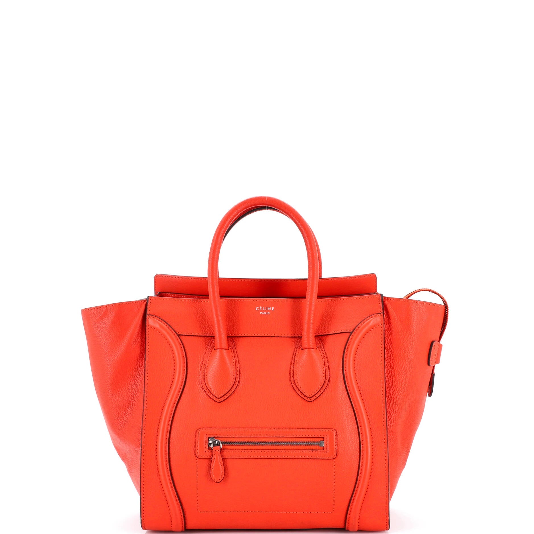 Luggage Bag Grainy Leather Mini
