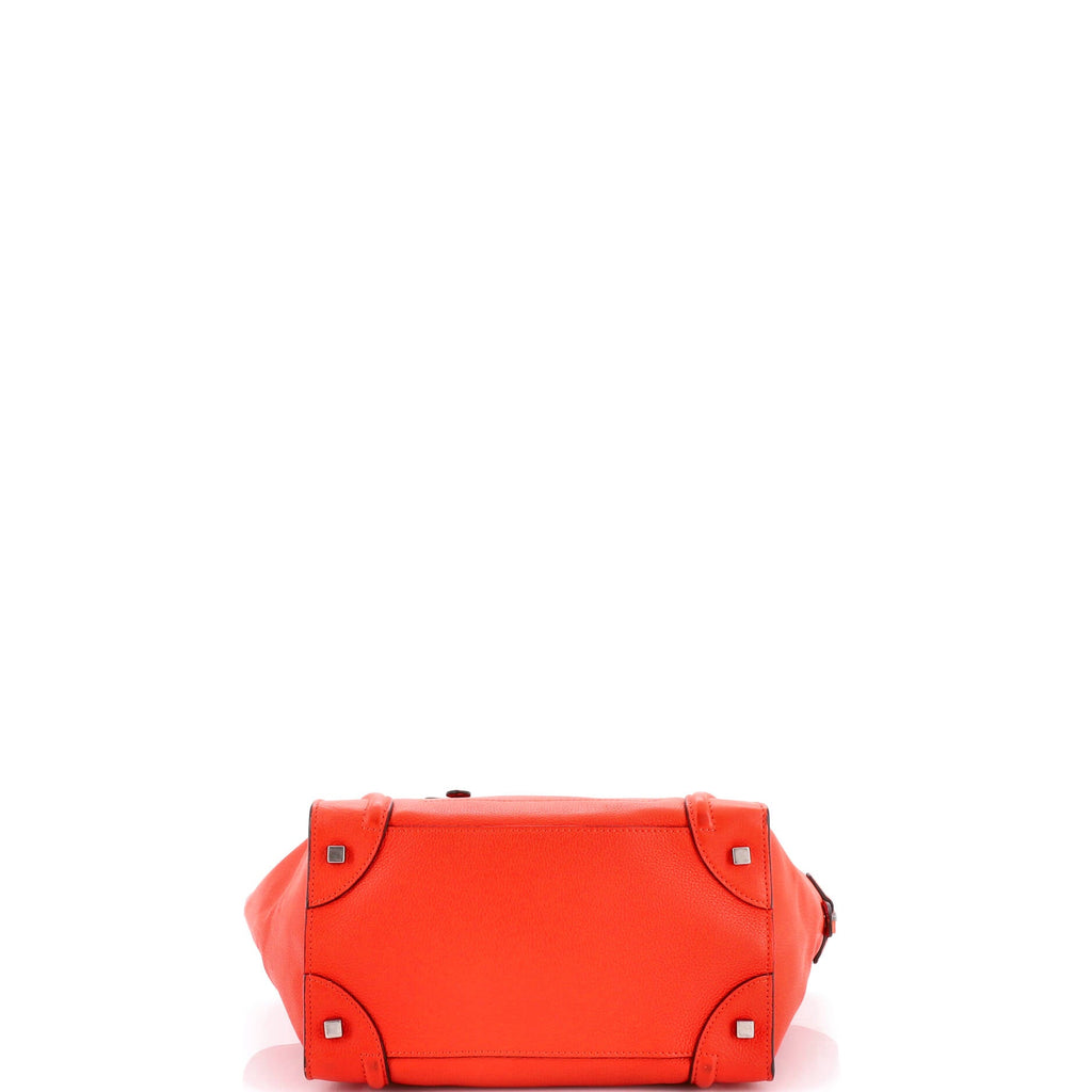 Luggage Bag Grainy Leather Mini