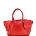 Double Handle Satchel Vitello Daino Large