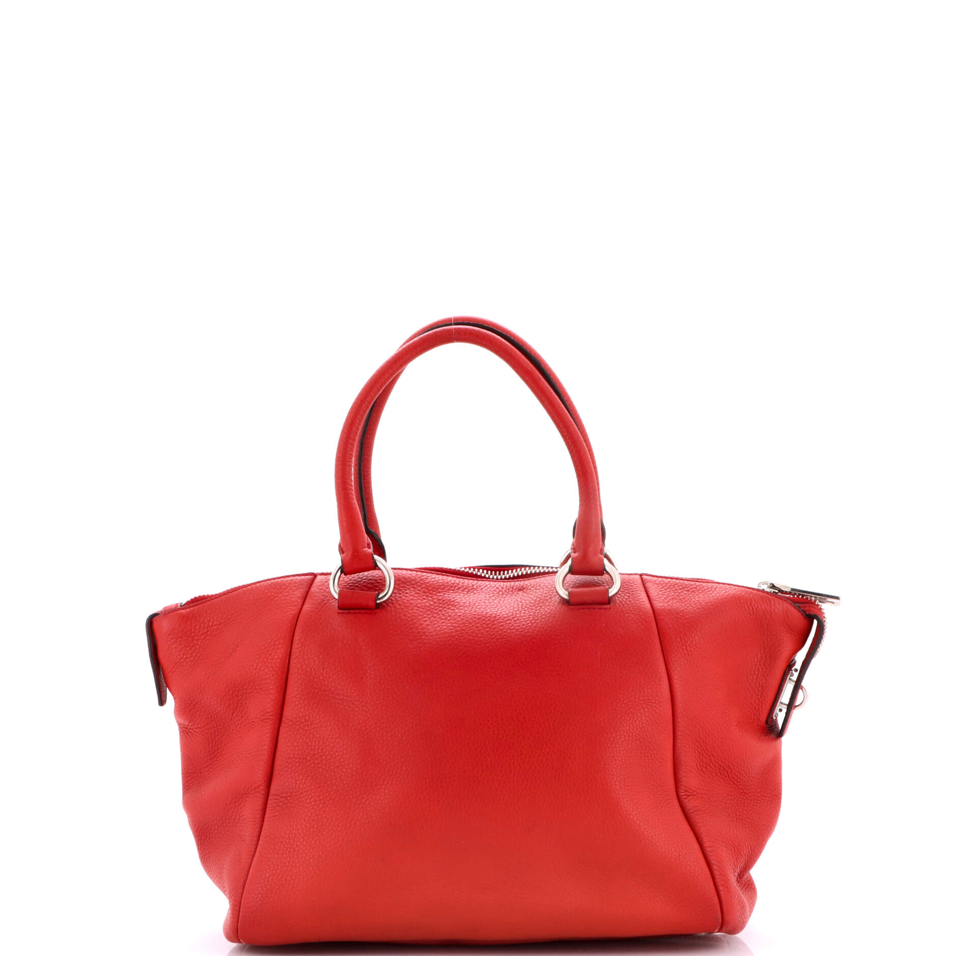 Double Handle Satchel Vitello Daino Large
