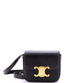 Triomphe Shoulder Bag Smooth Calfskin Mini