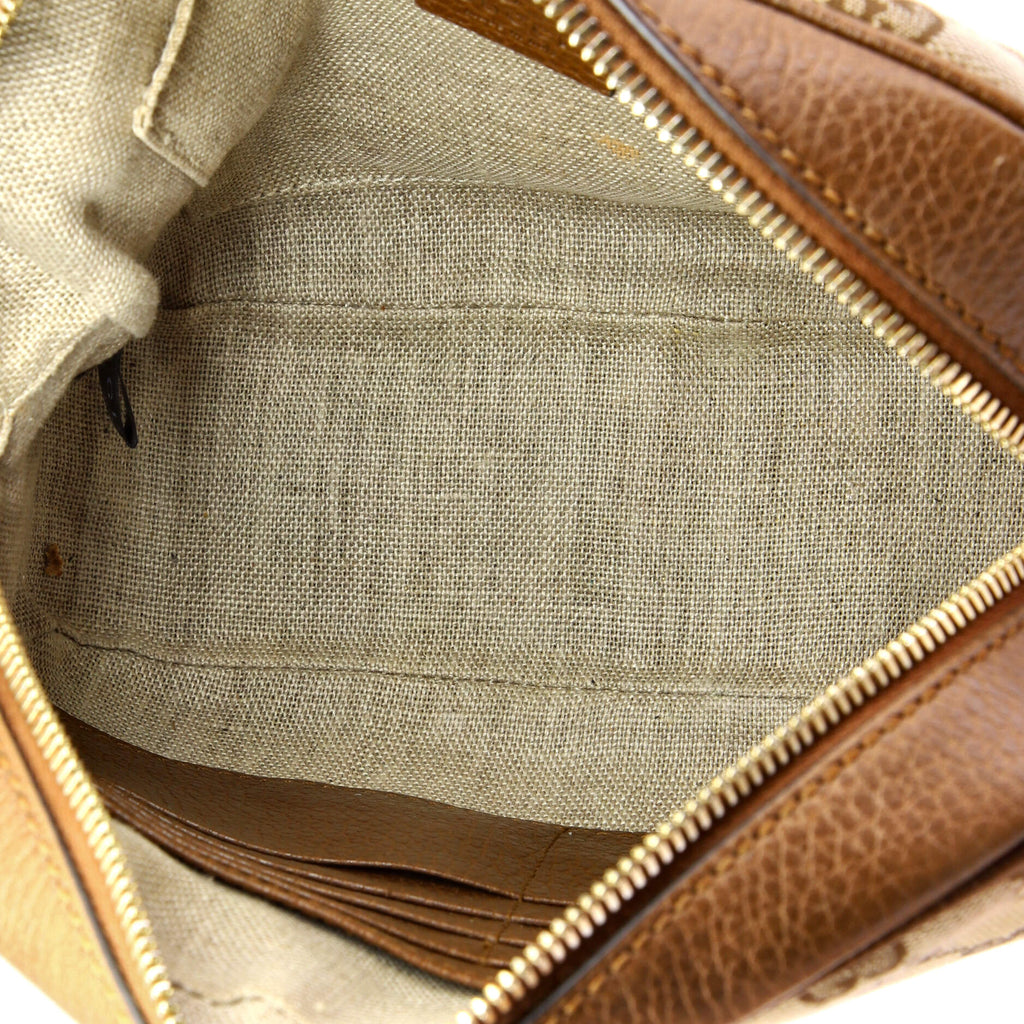 Bree Disco Crossbody Bag GG Canvas with Leather Mini